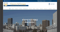 Desktop Screenshot of carpentercpas.com